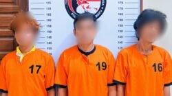 Tim Gabungan Polres Labuhanbatu dan BNNK Labura Amankan 3 Tersangka dan 1,61 Gram Sabu