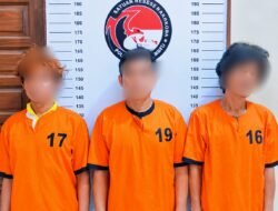 Tim Gabungan Polres Labuhanbatu dan BNNK Labura Amankan 3 Tersangka dan 1,61 Gram Sabu