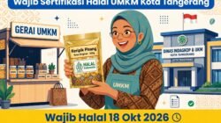 Pemkot Tangerang Imbau UMKM Segera Urus Sertifikasi Halal