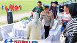 Polres Labuhanbatu Gelar Pengamanan Turnamen Sepak Bola SMP/MTs se-Labuhanbatu Raya