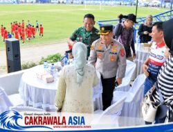 Polres Labuhanbatu Gelar Pengamanan Turnamen Sepak Bola SMP/MTs se-Labuhanbatu Raya