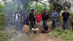 Operasi Sarang Narkoba di Bilah Hulu, Dua Pria Diamankan, Sabu dan Alat Isap Disita