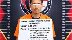 Satresnarkoba Polres Labuhanbatu Bersama BNNK Labura Tangkap Pengedar, 3,61 Gram Sabu Disita