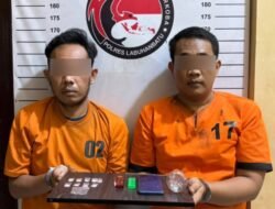 2 Pria Diamankan Dalam Penggrebekan Polisi dan BNN