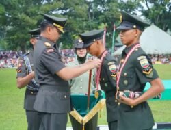 Pangdam I/Bukit Barisan Mayjen TNI Hendy Antariksa tutup Dikmabaif TNI AD Gelombang III TA 2026 di Pematangsiantar